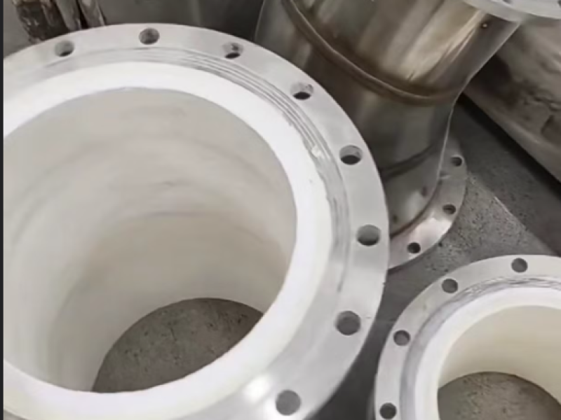 Recubrimiento cerámico interior para tuberías